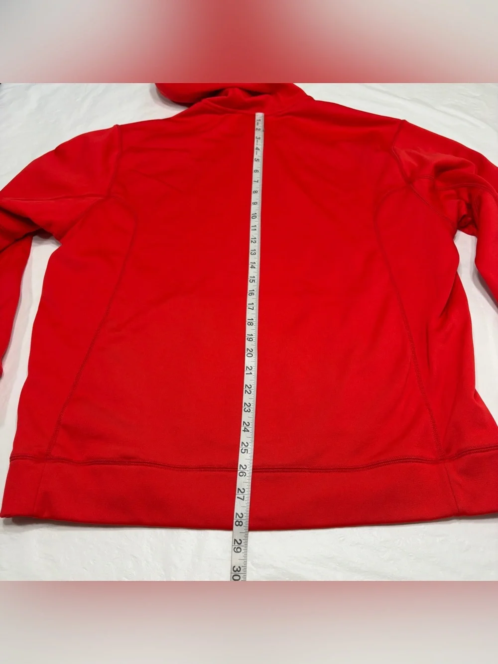 Nike Fit Therma Red Pullover Hoodie Sweatshirt Men’s Large